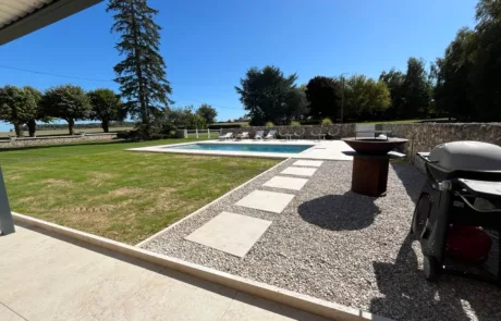 Aménagement extérieur - création d'une terrasse avec piscine à Lille - 2M Aménagement - 4