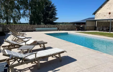 Aménagement extérieur - création d'une terrasse avec piscine à Lille - 2M Aménagement - 5