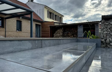Création de terrasse sur mesure à Arras, Lens, Lille - Paysagiste 2M Aménagement - 4